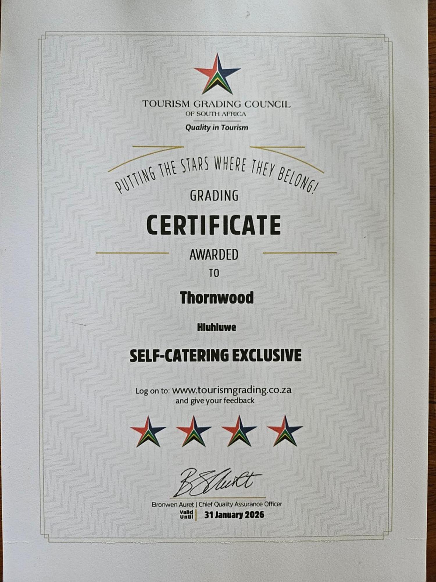 Thornwood Vila Hluhluwe Exterior foto